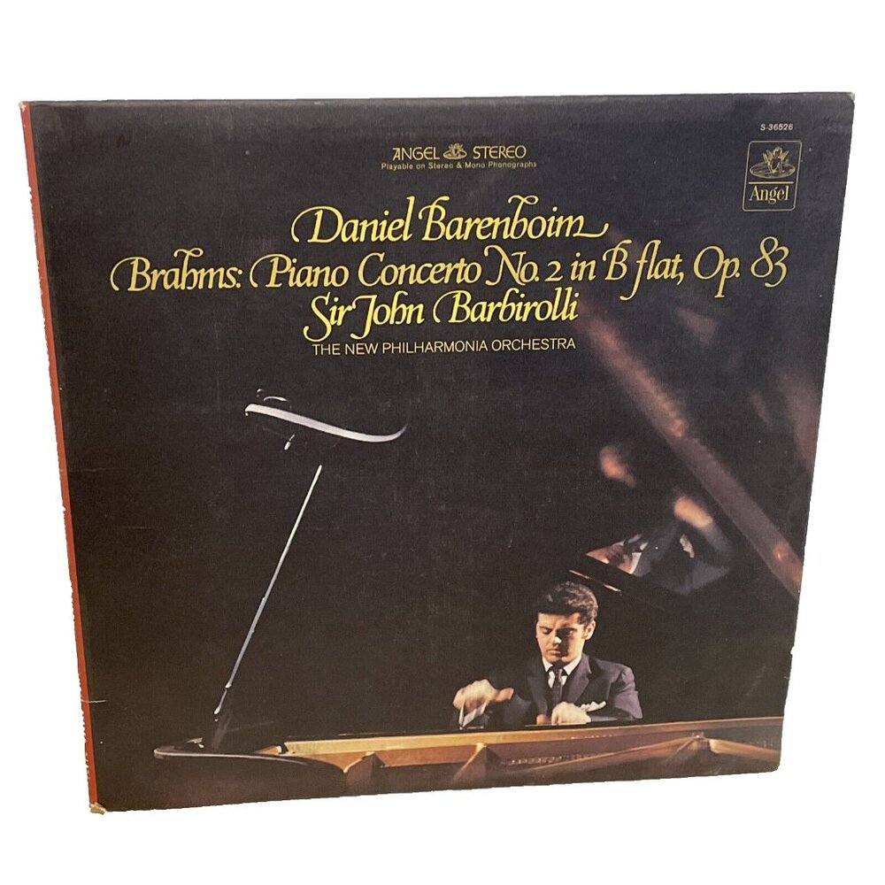 Piano Concerto No.2 In B Flat, Op. 83 (Vinyl, 1968) Angel S-1-36526 VG+ LP